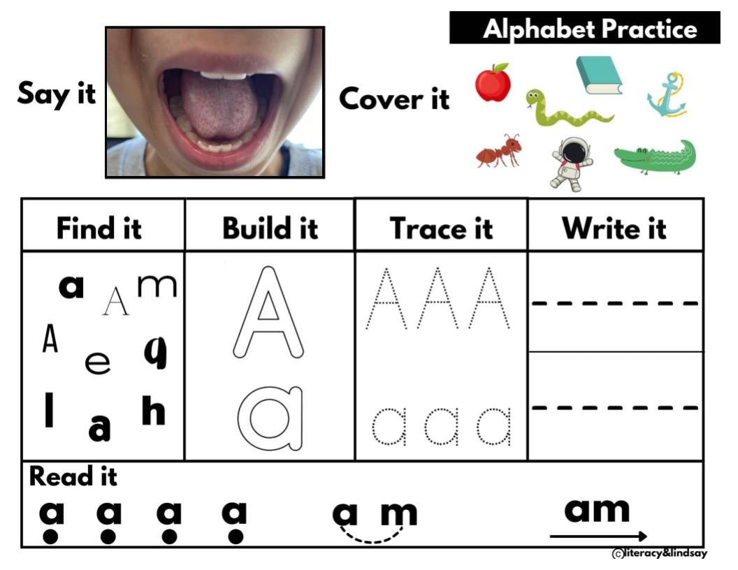 A-Z Practice Mats