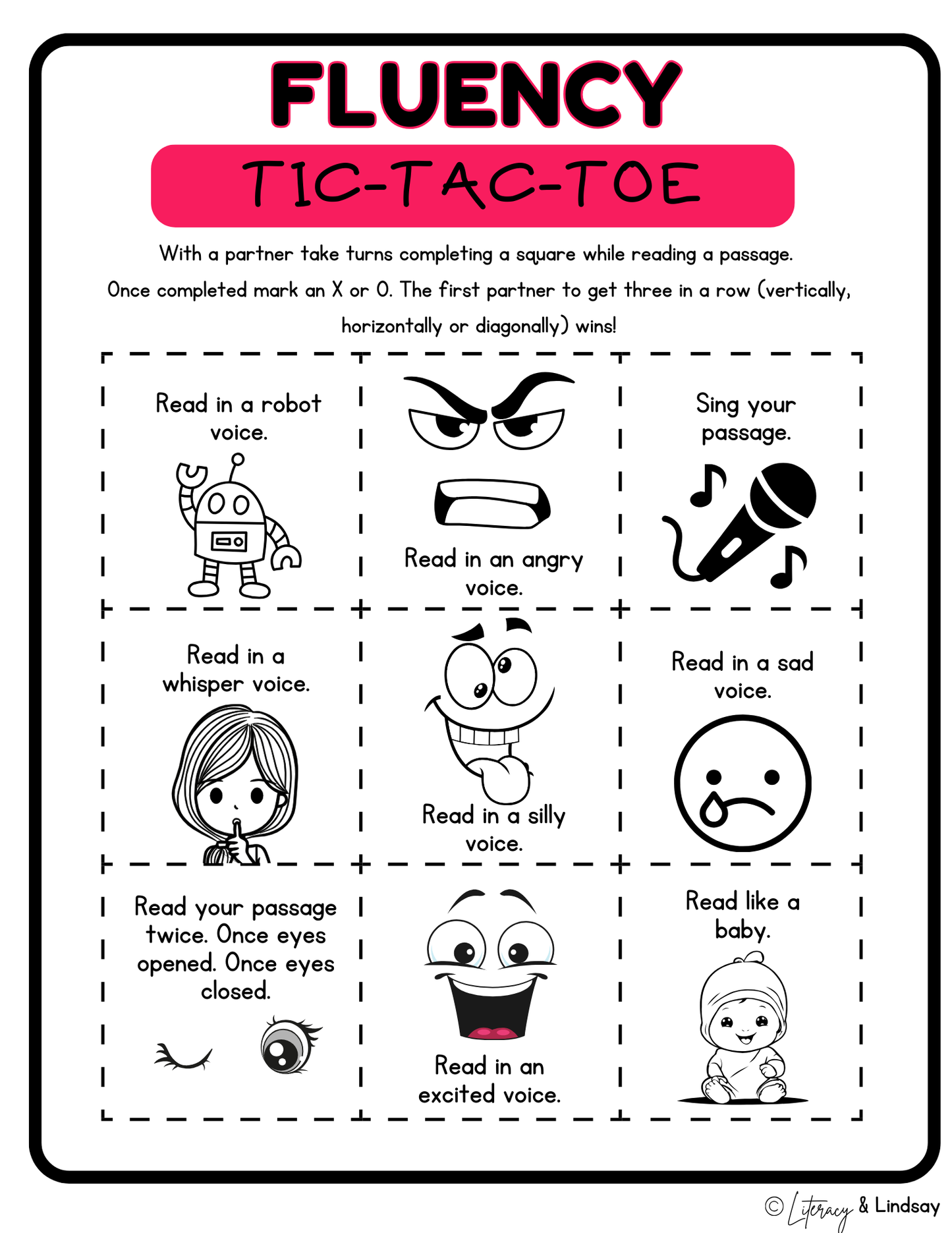 Phonics Fluency - Grab & Go