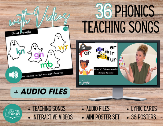 NEW Phonics Songs, Videos & Posters