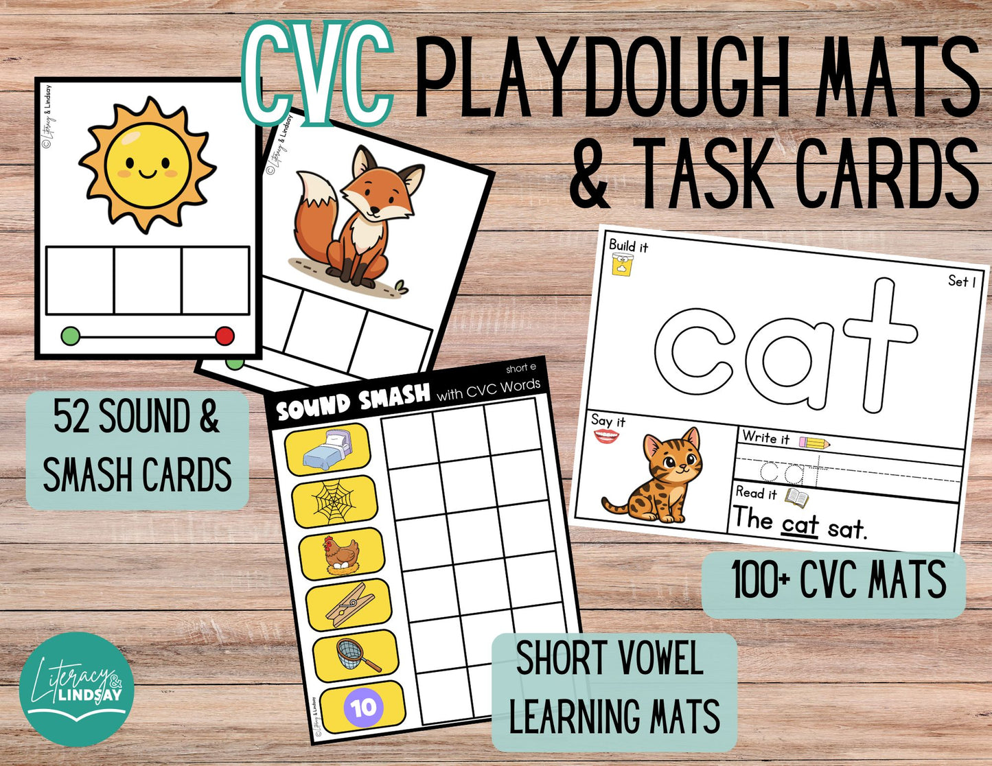 CVC Playdough BUNDLE