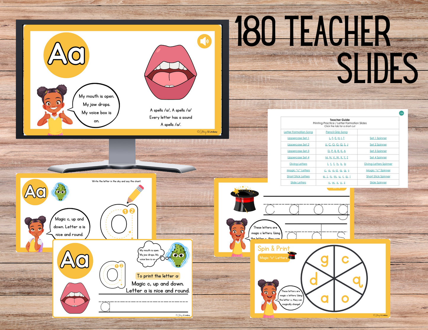 NEW Printing Curriculum- workbook, teacher slides, videos & more!