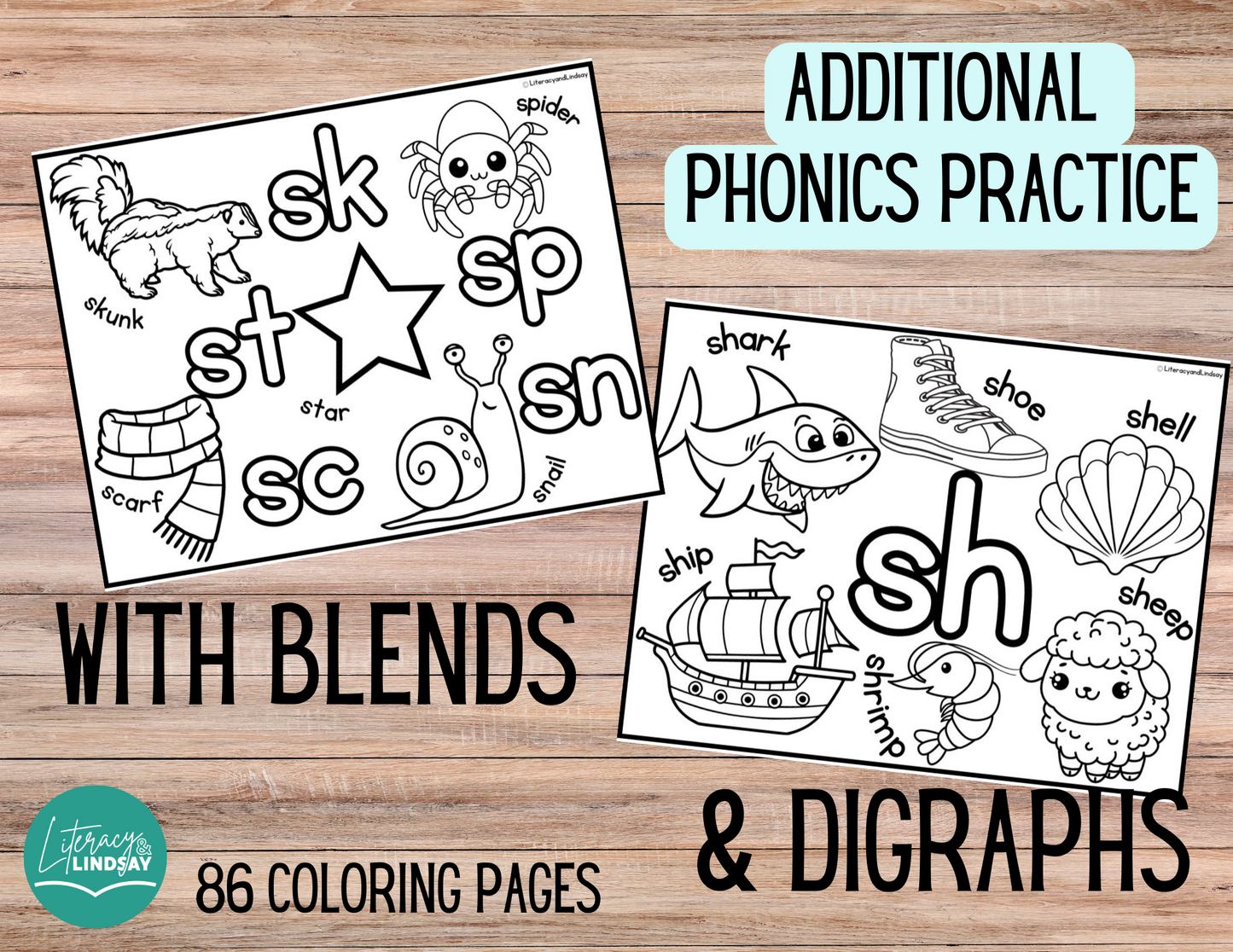 Alphabet Practice- Coloring Sheets