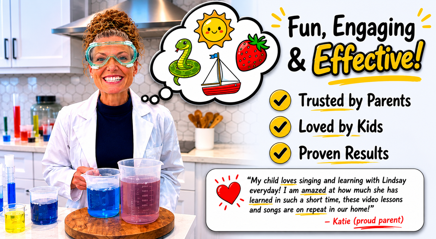 Advanced Alphabet with Lindsay : A Pre-Reading Course for Kids
