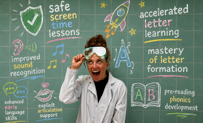 Advanced Alphabet with Lindsay : A Pre-Reading Course for Kids