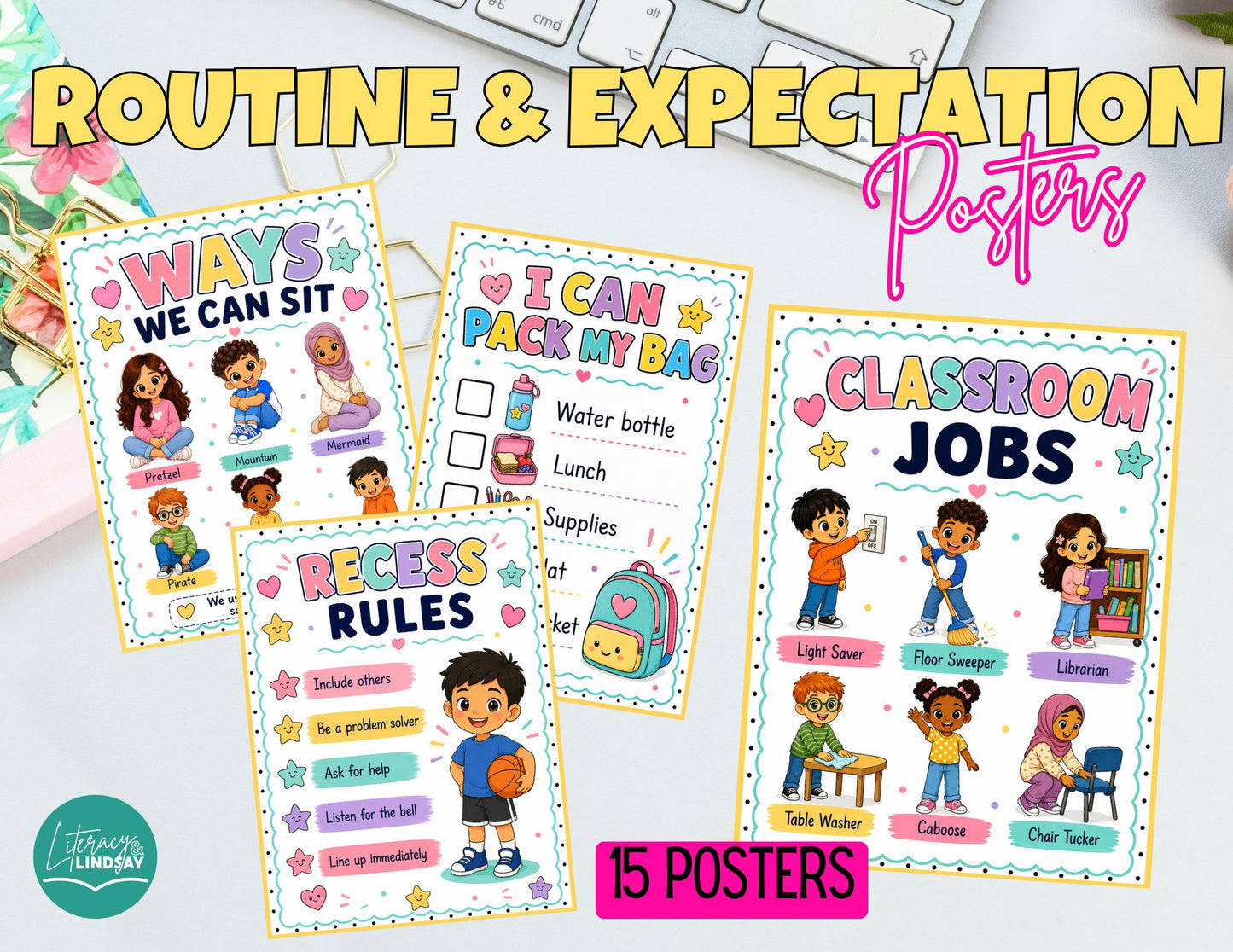 Back to School Routines Slides, Songs & MORE
