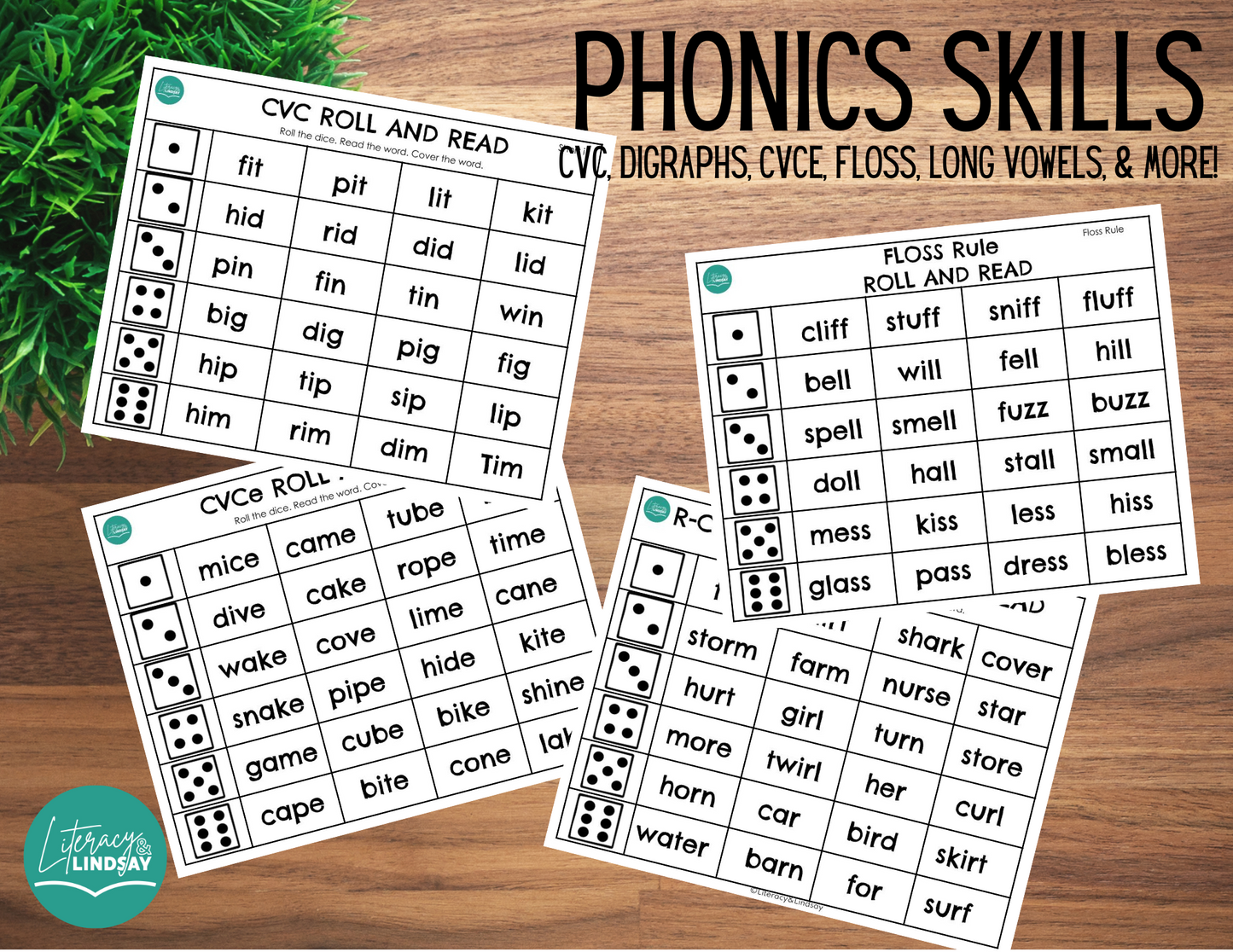 Roll & Read - Phonics Skills