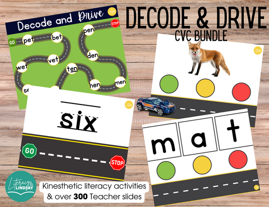 Decode and Drive- PLUS Teacher Slides