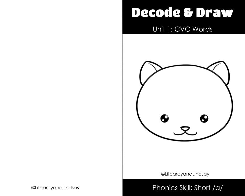 Decode & Draw - CVC Words