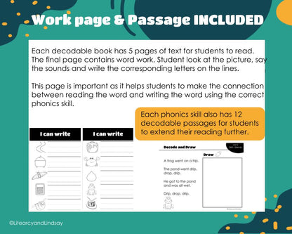 Decode & Draw - Blends and Digraphs