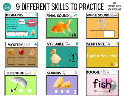 Digraphs Slides Set 5 / Interactive Teaching Slides