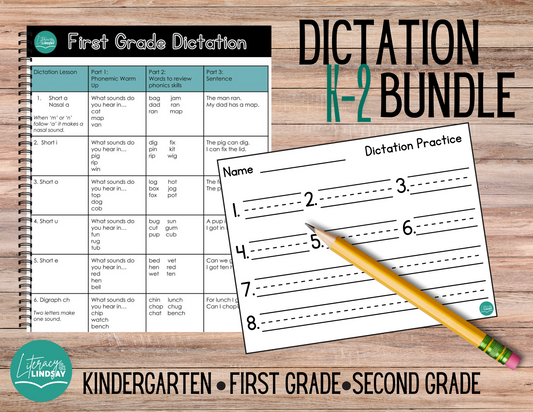 K-2 Dictation Bundle