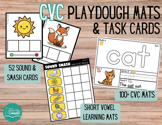 CVC Playdough BUNDLE