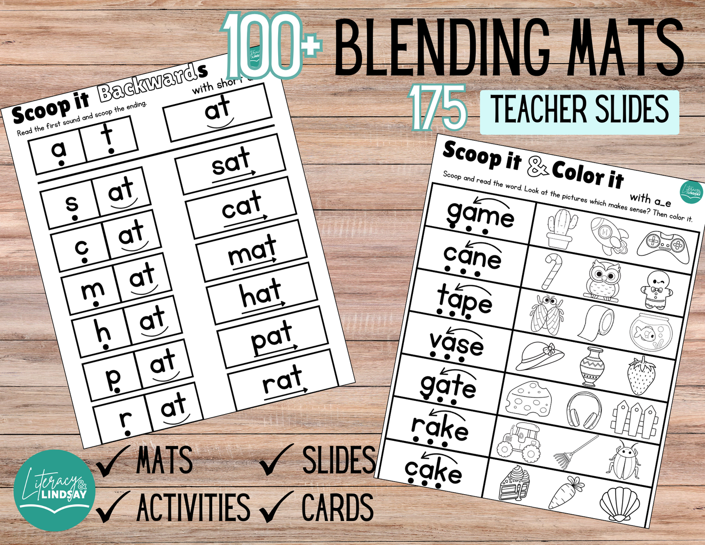 Blending Mats & Teaching SLIDES