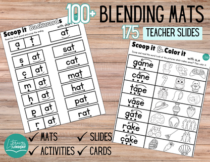 Blending Mats & Teaching SLIDES
