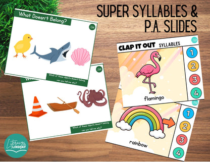 Phonemic Awareness - 400+ Teaching Slides