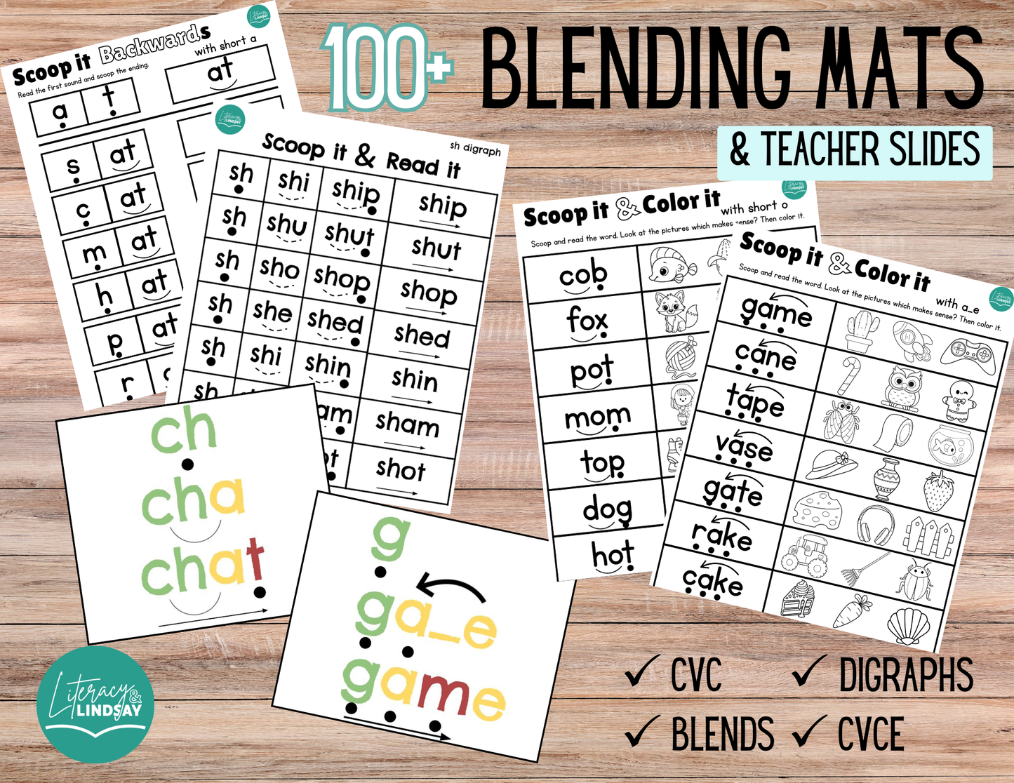 Blending Mats & Teaching SLIDES