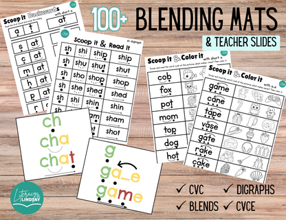 Blending Mats & Teaching SLIDES