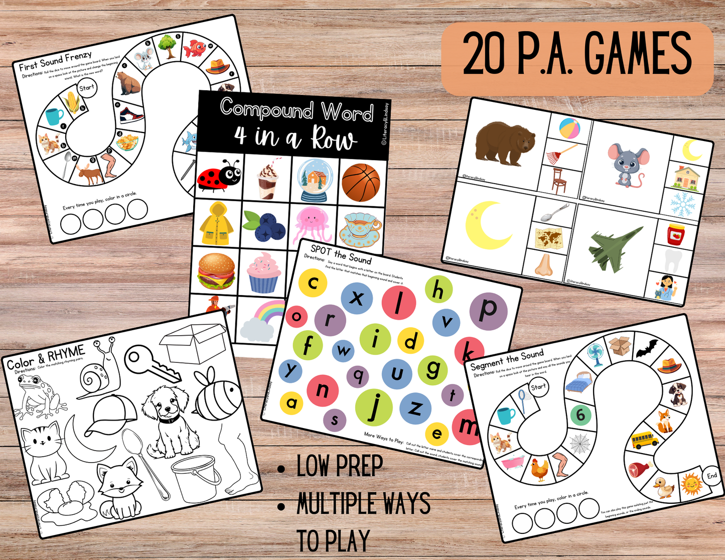 Phonemic Awareness Classroom Bundle