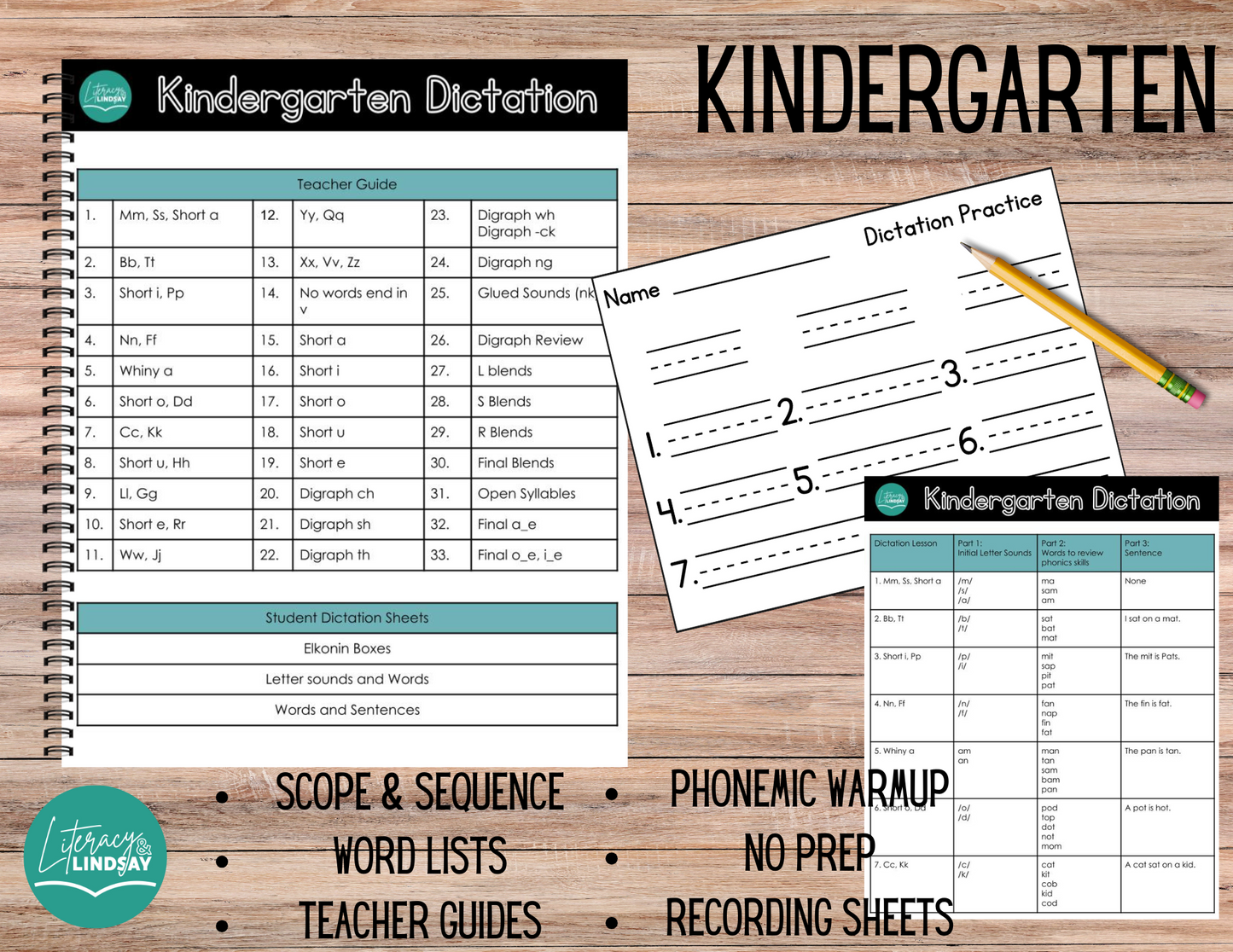 K-2 Dictation Bundle