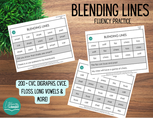 Blending Lines and Roll & Read Set