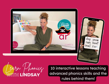 Learn Phonics with Lindsay - Course for KIDS : PART 2