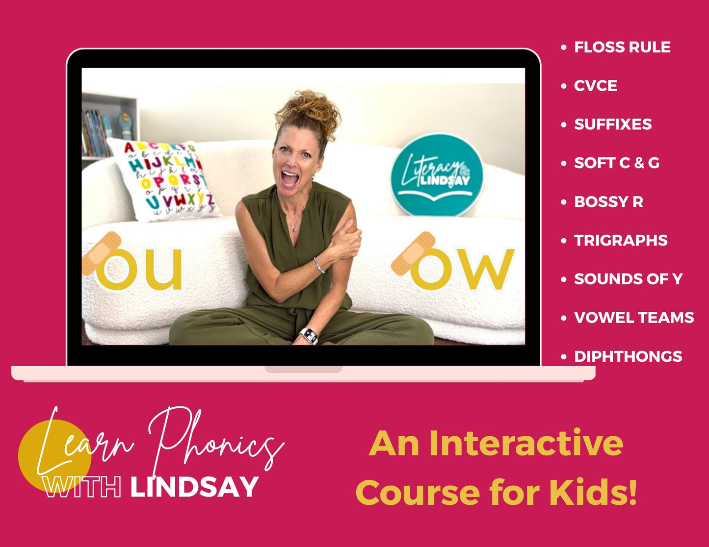 Learn Phonics with Lindsay - Course for KIDS : PART 2
