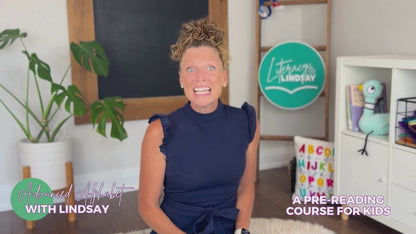 Advanced Alphabet with Lindsay : A Pre-Reading Course for Kids