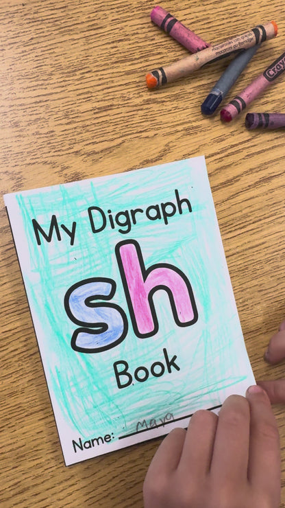 Blends & Digraphs Printable Mini Books